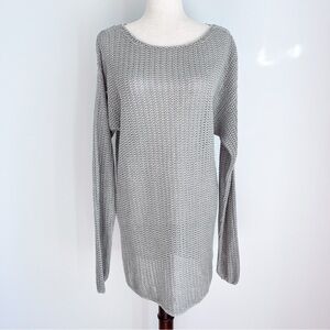 Allen Allen Gray Women's Sweater